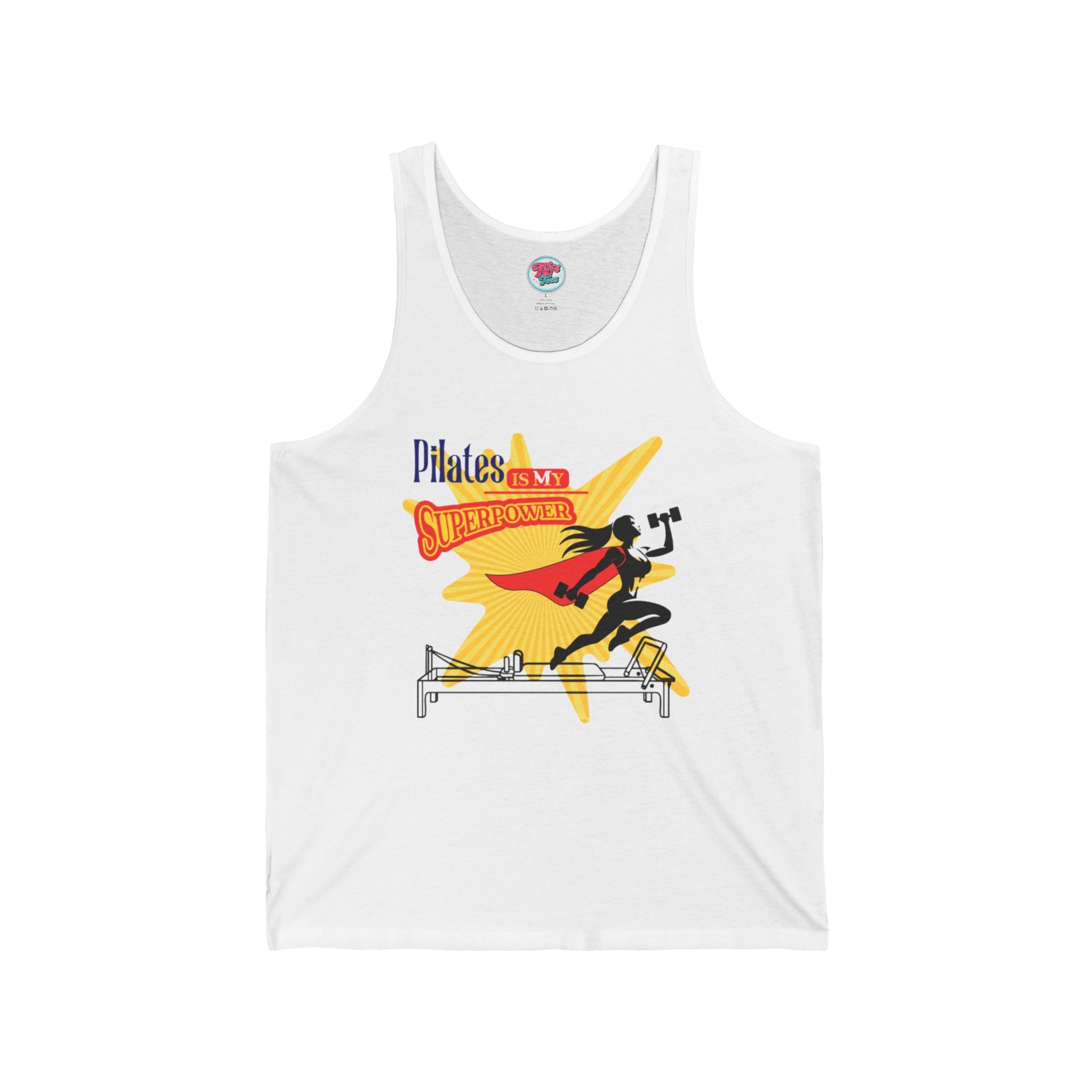 Pilates Is My Superpower Muscle Tank