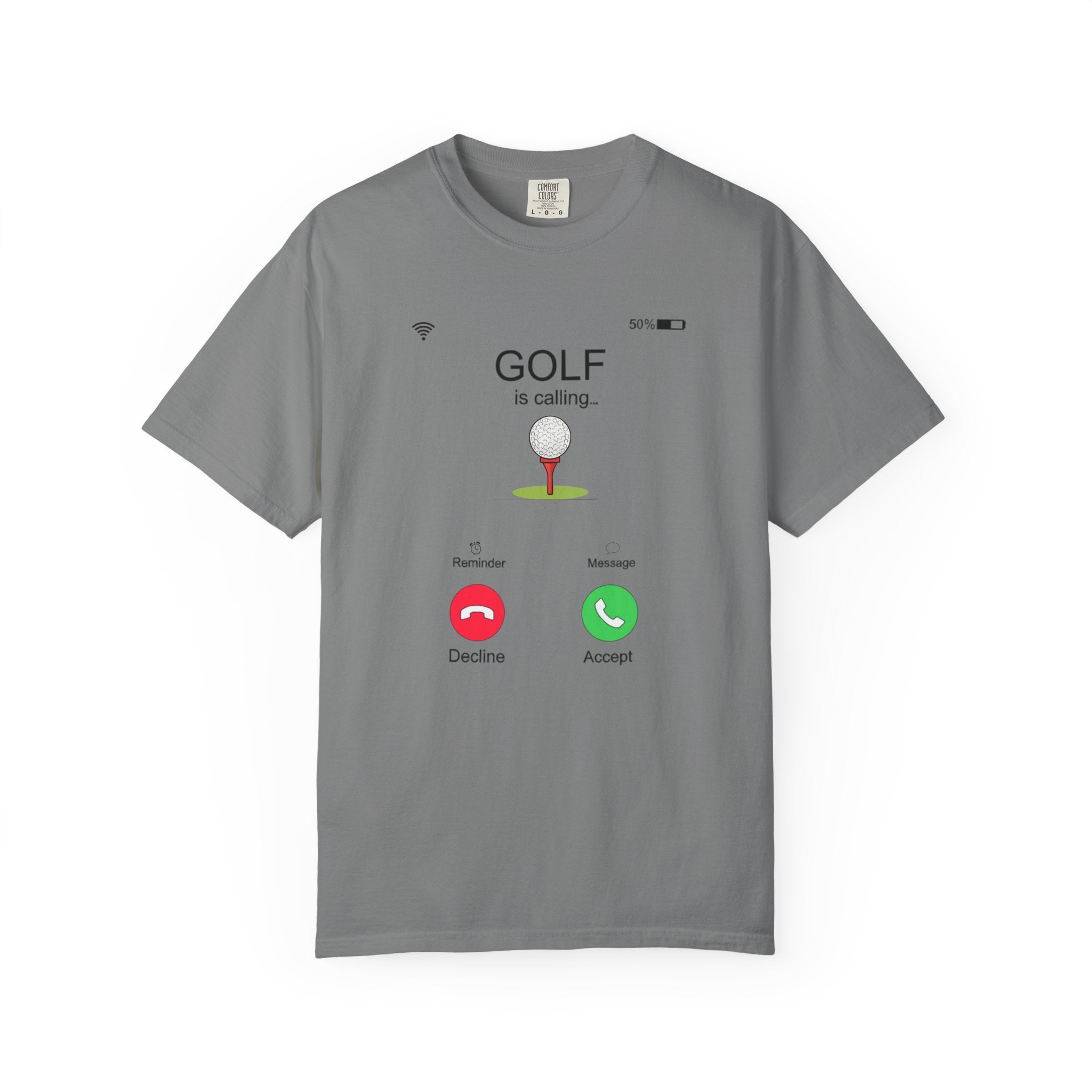 Golf Is Calling T-Shirt — Personalized Golf is Calling Phone Call Tee