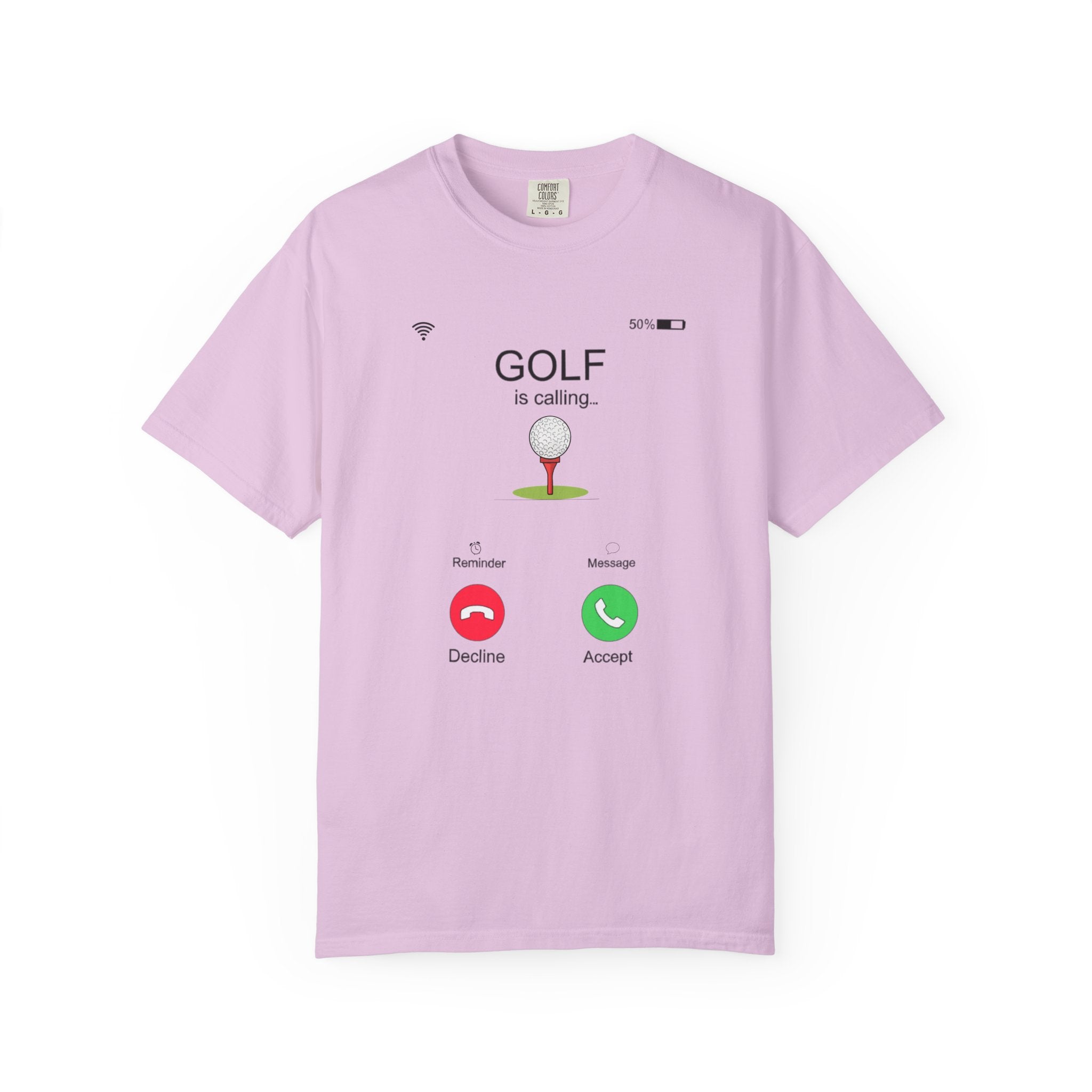 Golf Is Calling T-Shirt — Personalized Golf is Calling Phone Call Tee