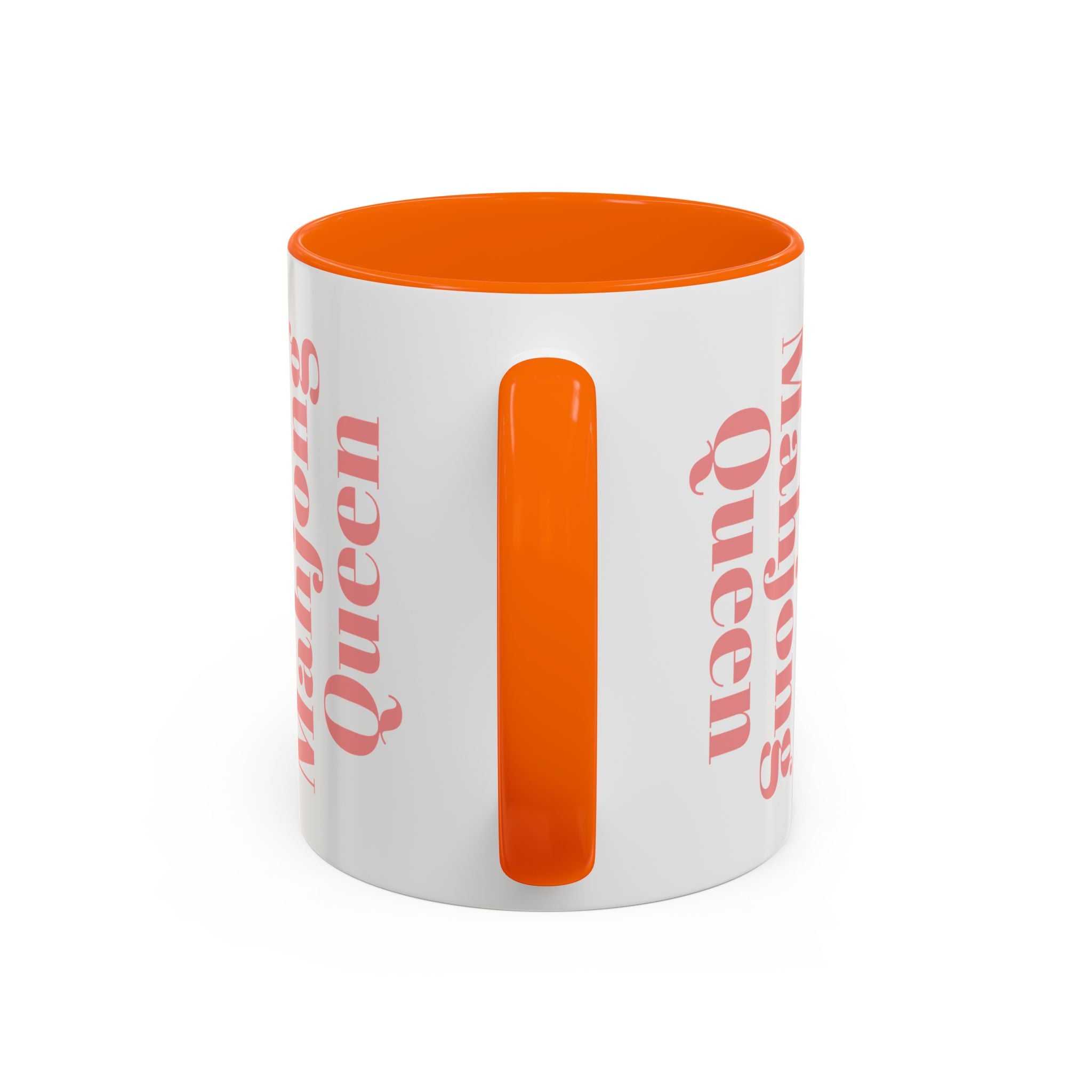 Mahjong Queen Accent Coffee Mug – Retro Tile Design, 11/15oz
