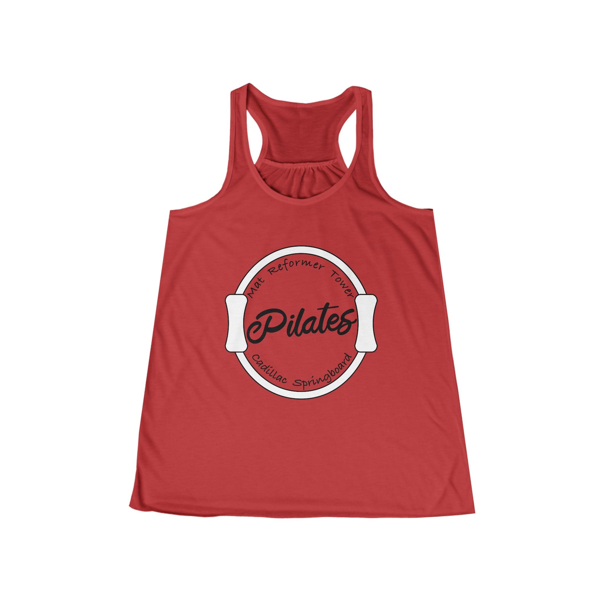 Pilates Magic Circle Racerback Tank Top — Personalized Women's Flowy Workout Tank
