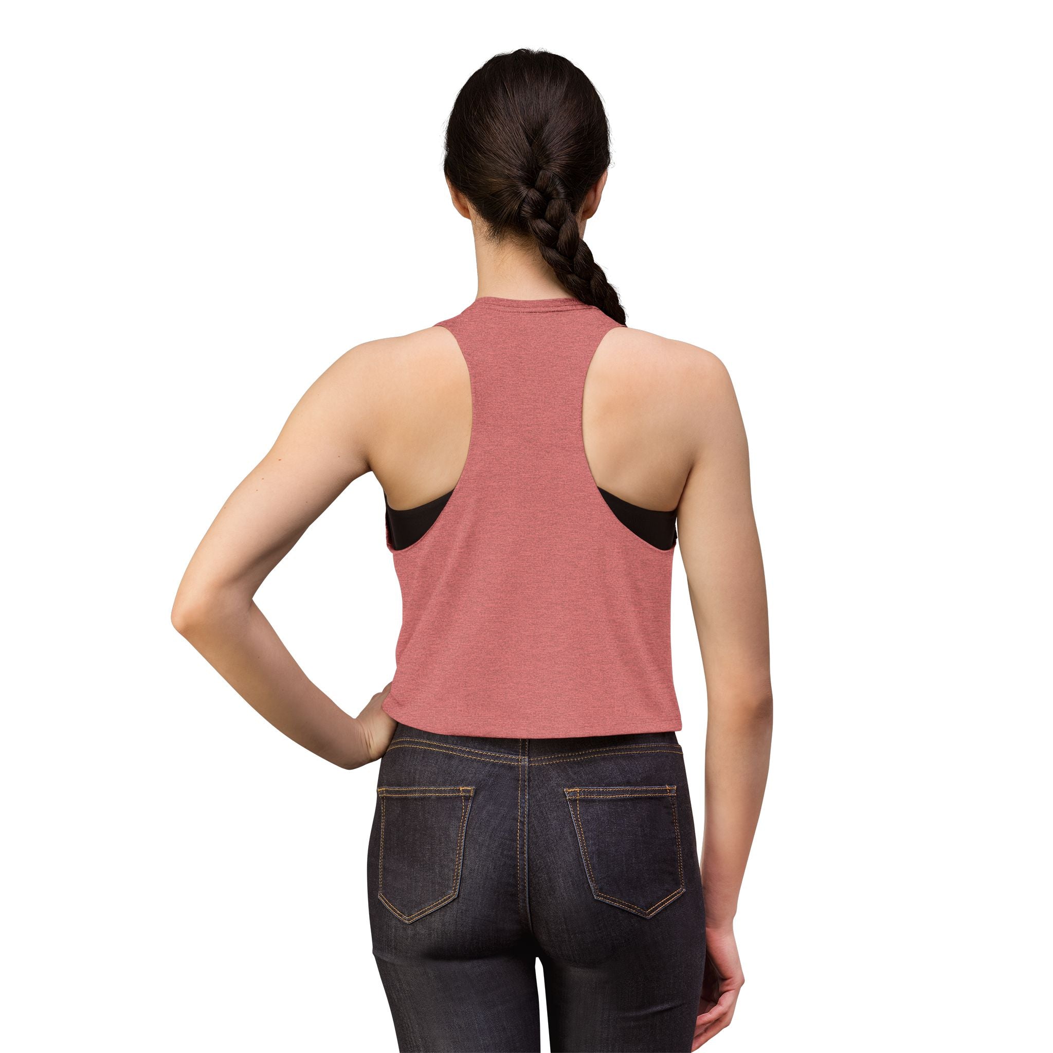 Crop Top — "Red Wine & Blue" Patriotic Fourth of July Tank