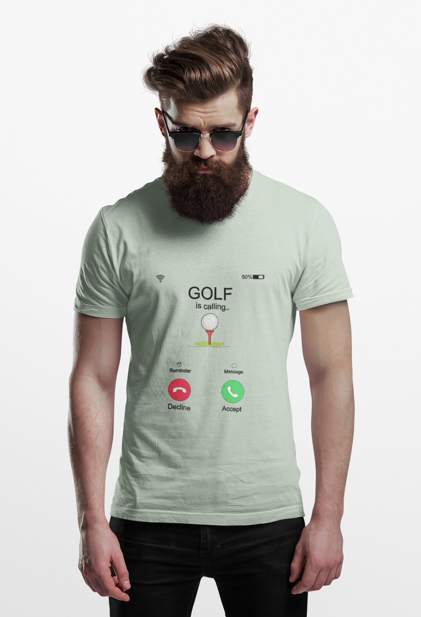 Golf Is Calling T-Shirt — Personalized Golf is Calling Phone Call Tee