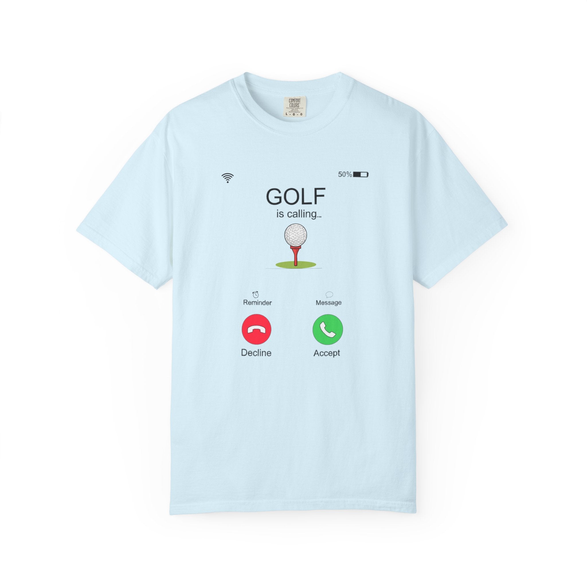 Golf Is Calling T-Shirt — Personalized Golf is Calling Phone Call Tee