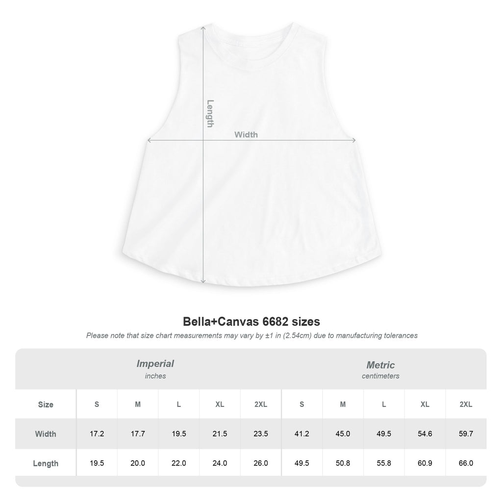 Plank Like a Planksta Crop Top — Women's Fitness Tank for Yoga & Gym