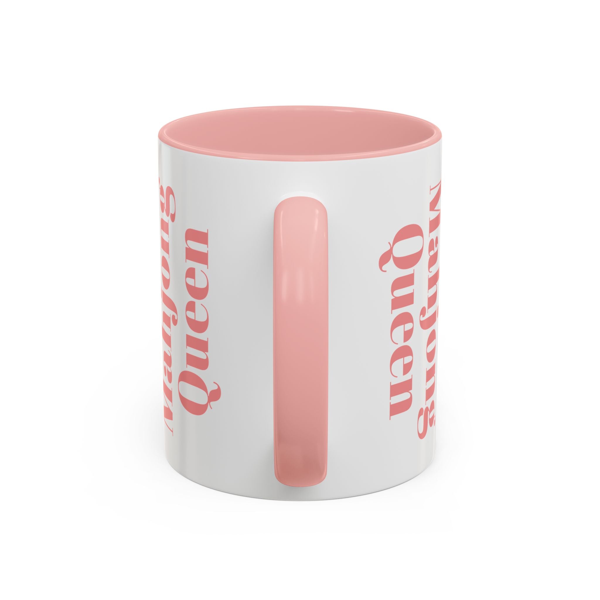 Mahjong Queen Accent Coffee Mug – Retro Tile Design, 11/15oz