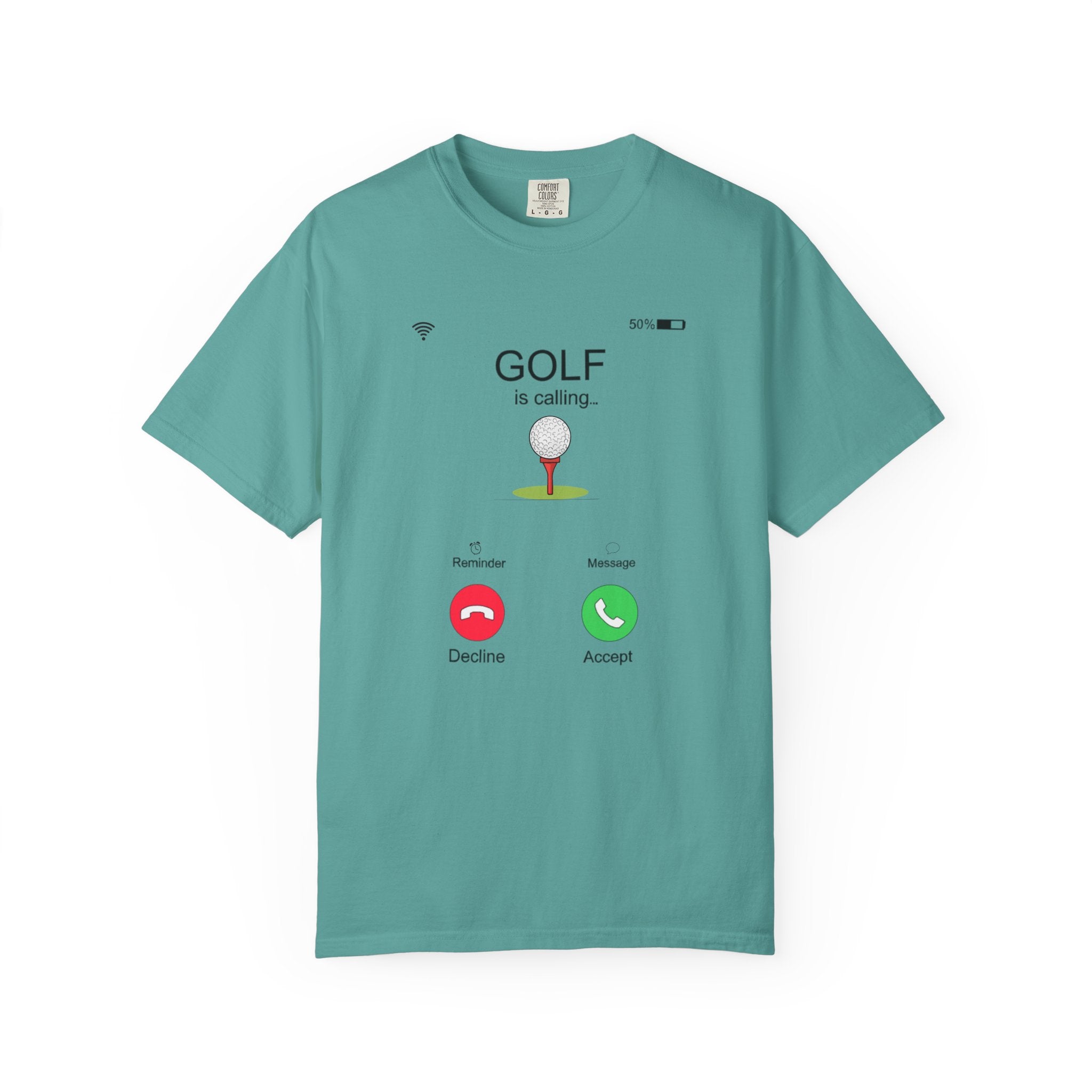 Golf Is Calling T-Shirt — Personalized Golf is Calling Phone Call Tee